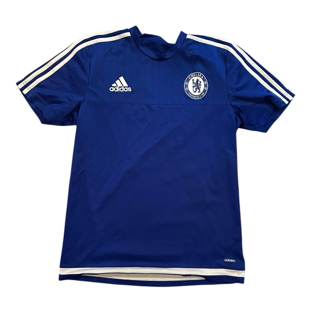 Adidas Chelsea FC Jersey Medium Home Climacool Adizero Double Side Print Rare